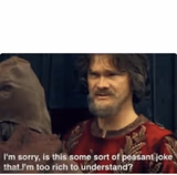 peasant joke