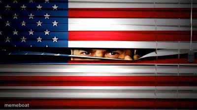Peeping Uncle Sam - meme generator image preview