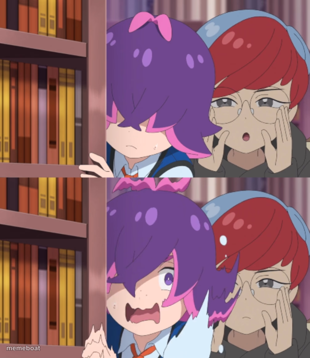 Penny tell Dot something that makes her scared. - meme generator image preview
