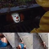 pennywise in sewer