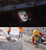 Pennywise sewer nope