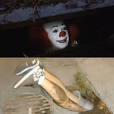 Pennywise sewer shenanigans