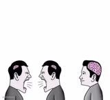 People arguinga