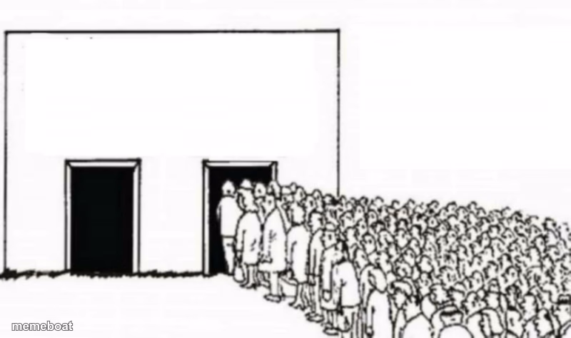 People In Line - meme generator image preview