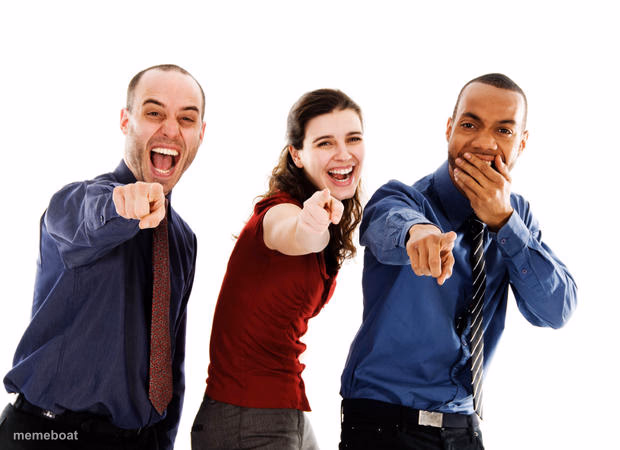 People laughing at you - meme generator image preview