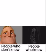 People who do Dont or do know Sad edition