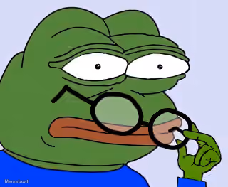 Pepe Adjusting Glasses