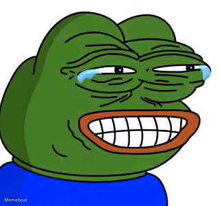 Pepe Crying Laughing