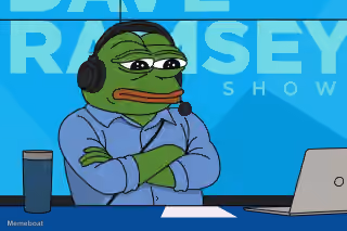 Pepe the Frog as Dave Ramsey - That's Right Dave