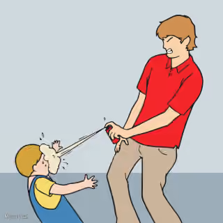 Pepper Spray Kid