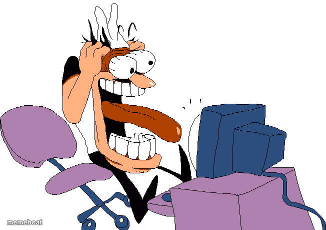 Peppino screaming at the camera - meme generator image preview