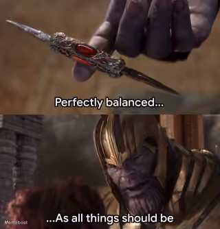 Perfectly Balanced Template