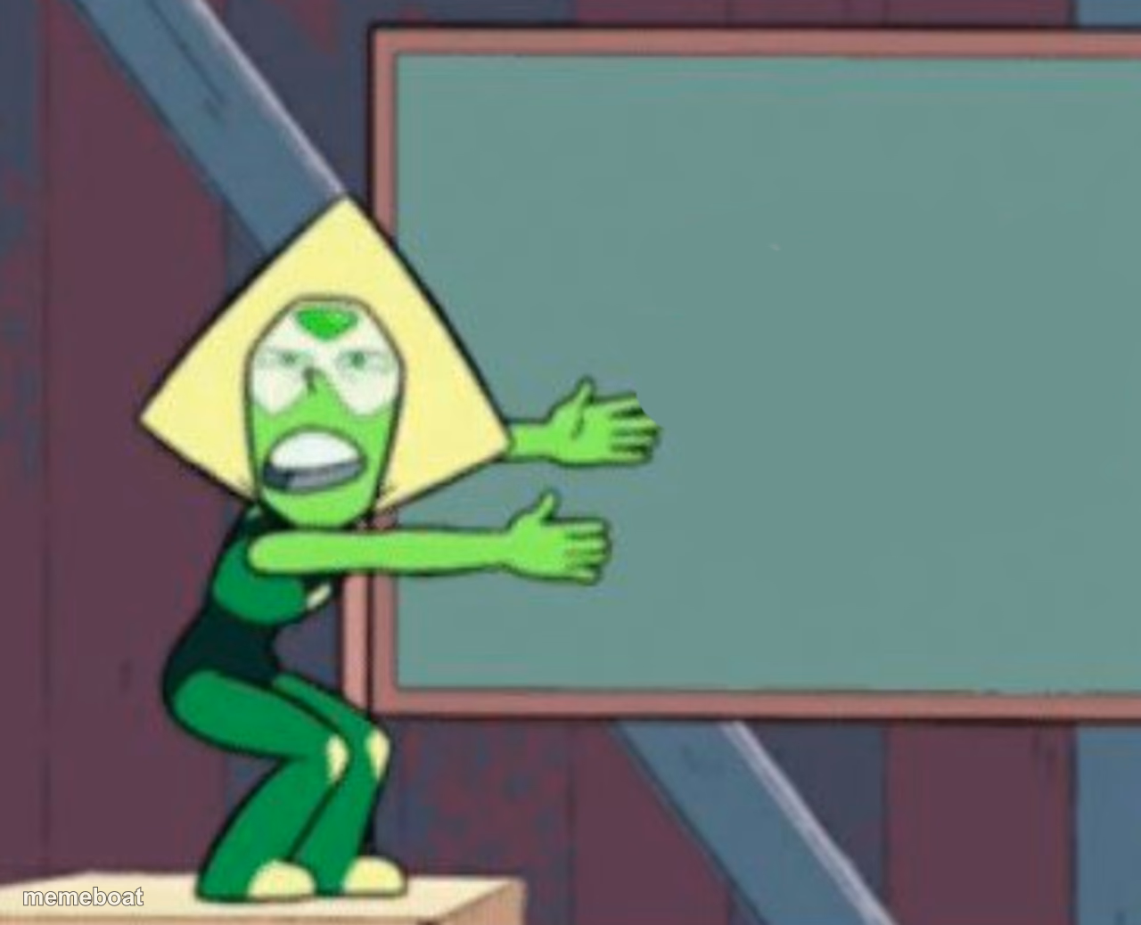 Peridot chalkboard - meme generator image preview