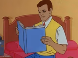 Peter Parker Reading Book