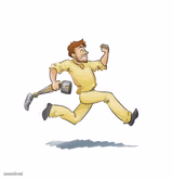 Peter Quill Running with leg, guardians of the galaxy template