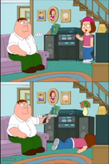 Peter shoots Meg