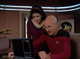 Picard and Troi