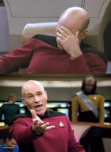 Picard Facepalm WTF Combo
