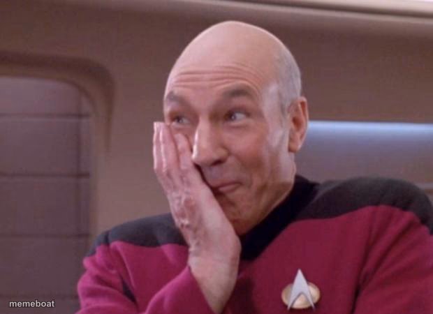 Picard smirk - meme generator image preview