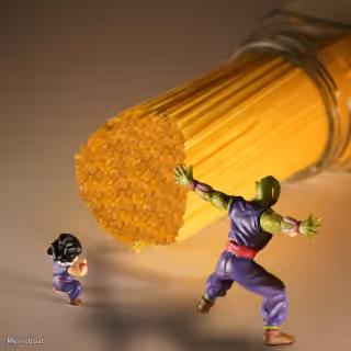 Piccolo Fails To Stop Spaghetti