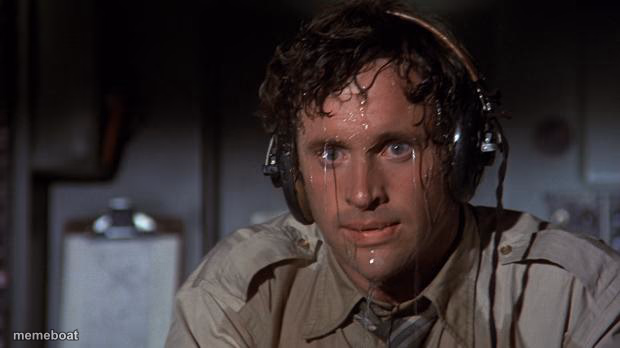 pilot sweating - meme generator image preview