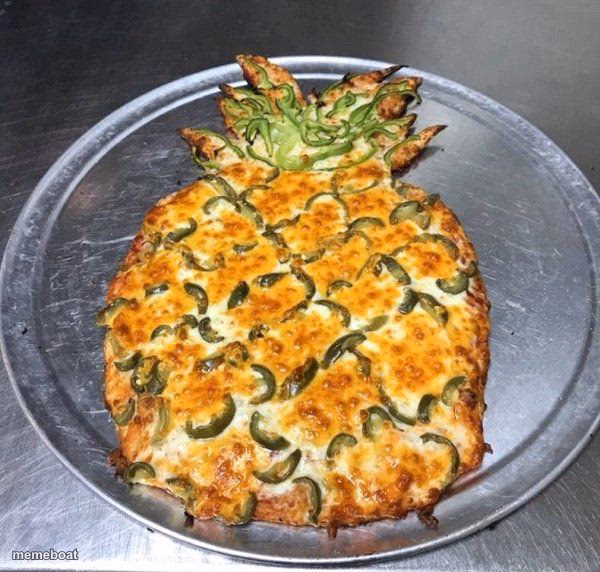 pineapple pizza - meme generator image preview