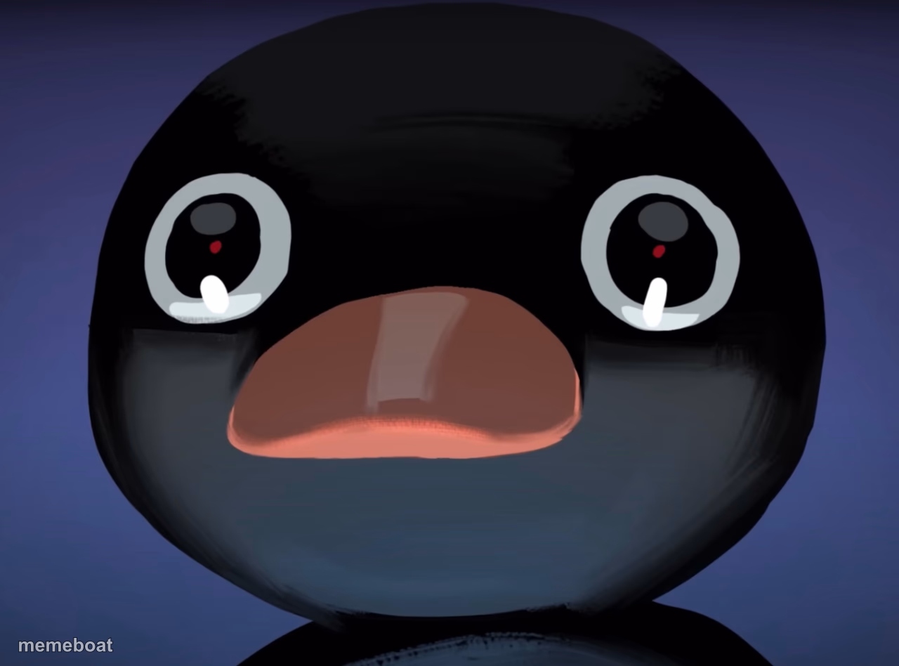 Pingu stare - meme generator image preview