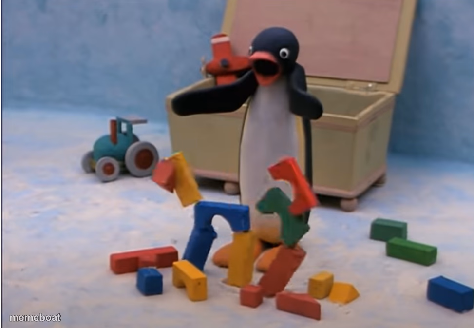 Pingu's will to live - meme generator image preview