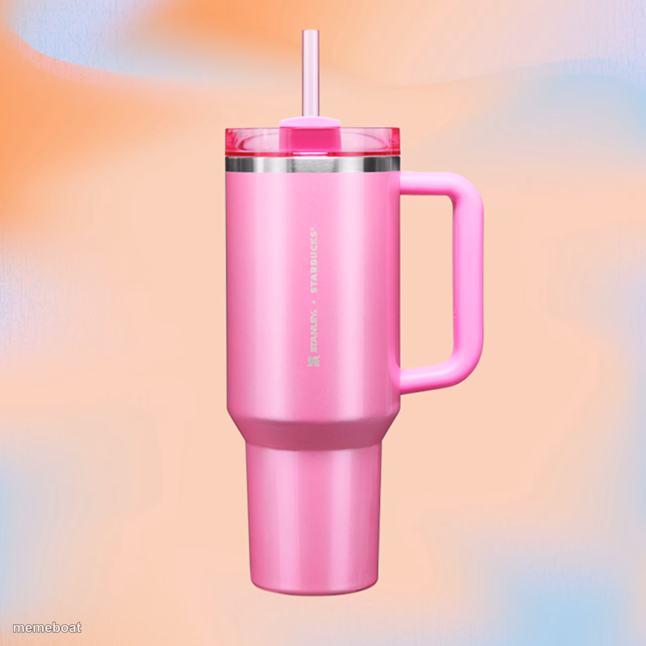 Pink Stanley Cup - meme generator image preview