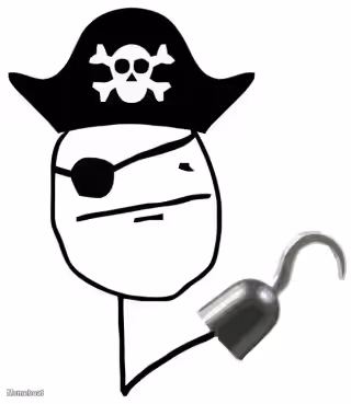 Pirate Rage Face