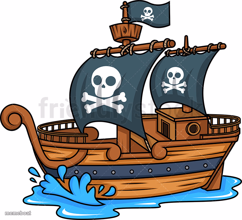 pirate ship - meme generator image preview
