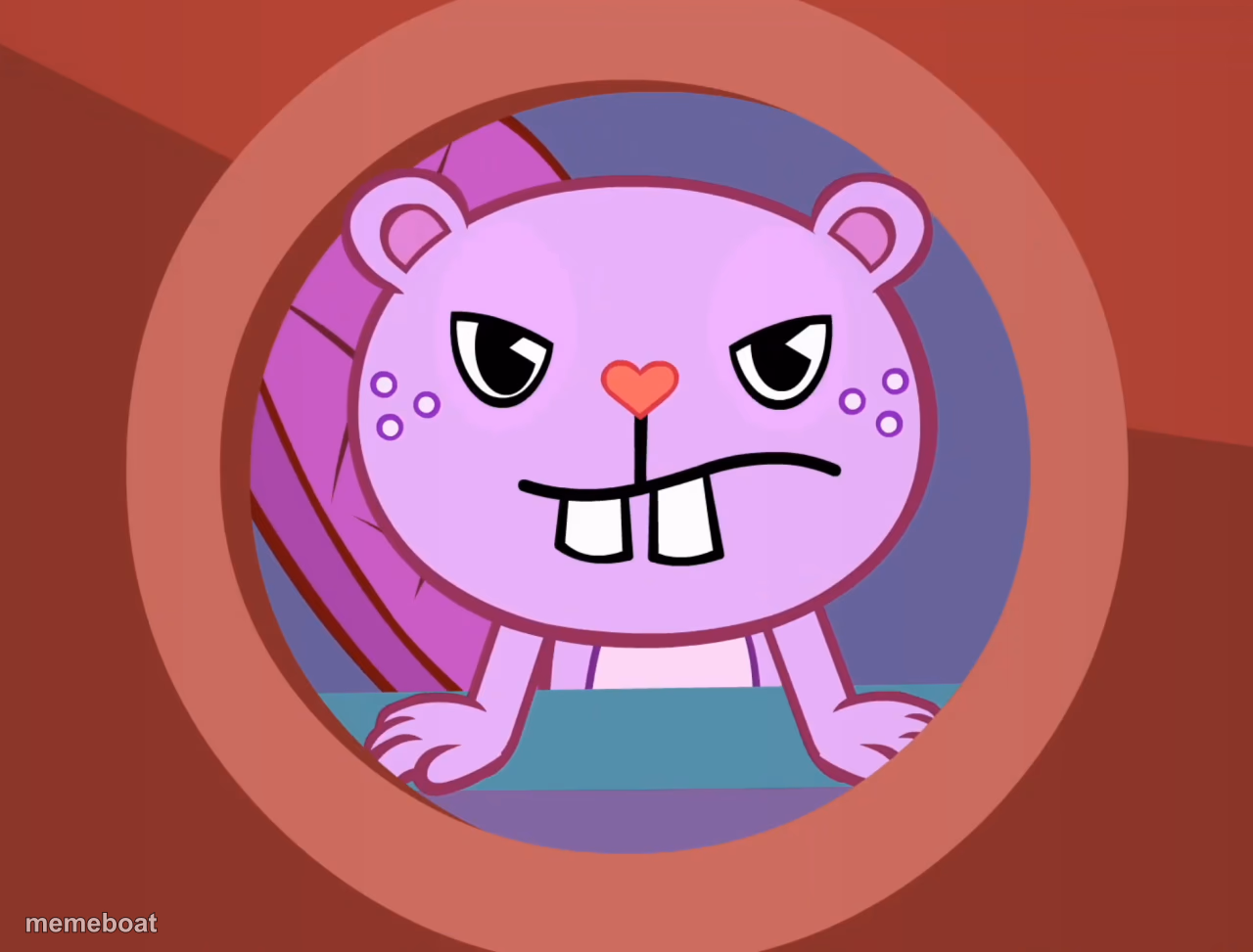 Pissed-Off Toothy (HTF) - meme generator image preview