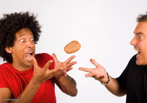 Pittsburgh Steelers - Hot Potato Pass Play - meme generator image preview