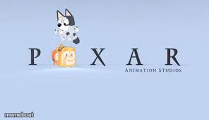 pixar + bluey - meme generator image preview