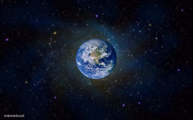 planet earth from space - meme generator image preview