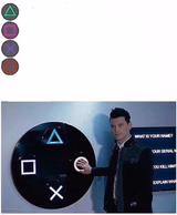 PlayStation button choices