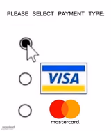 Please select payment type: