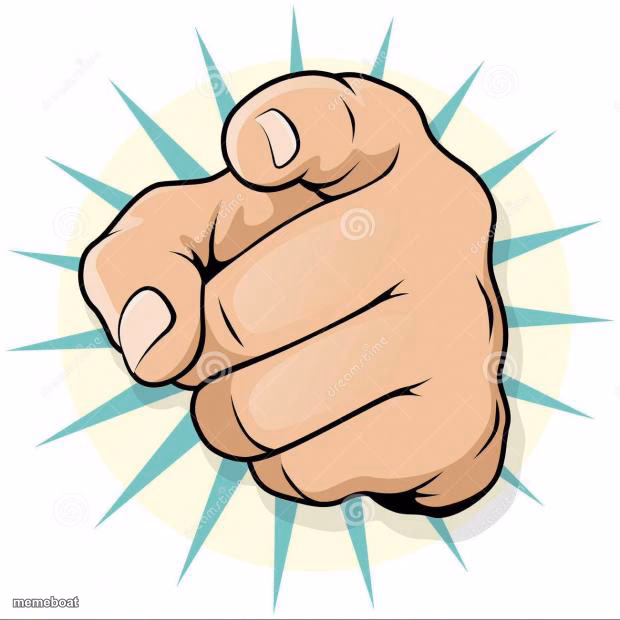 pointing at you - meme generator image preview