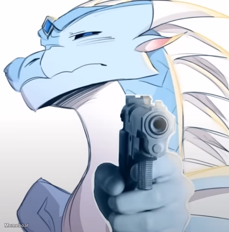 Pointing gun - meme generator image preview