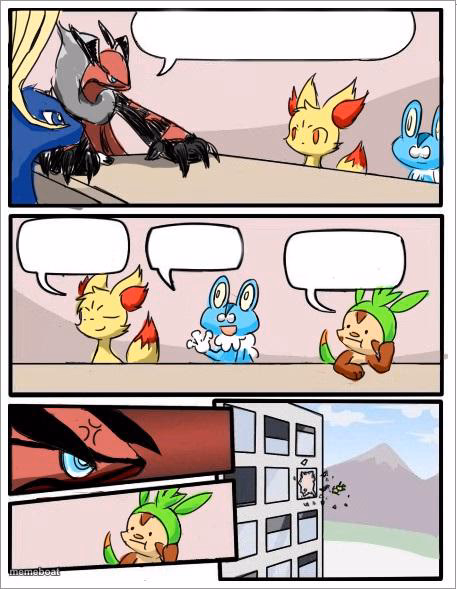 Pokemon board meeting - meme generator image preview
