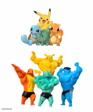 Pokémon Chad Swole