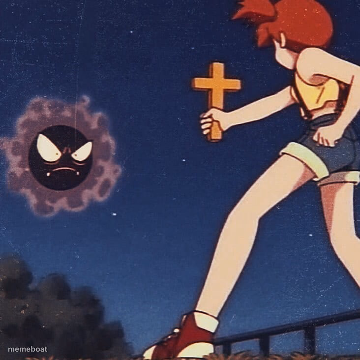 Pokemon Misty Cross - meme generator image preview