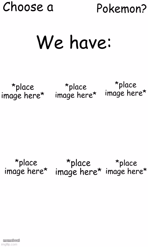 Pokemon Namecalling - meme generator image preview