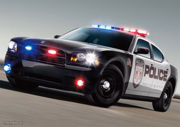 Police car - meme generator image preview
