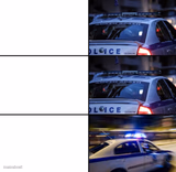 Police Car Meme (Greek Version)