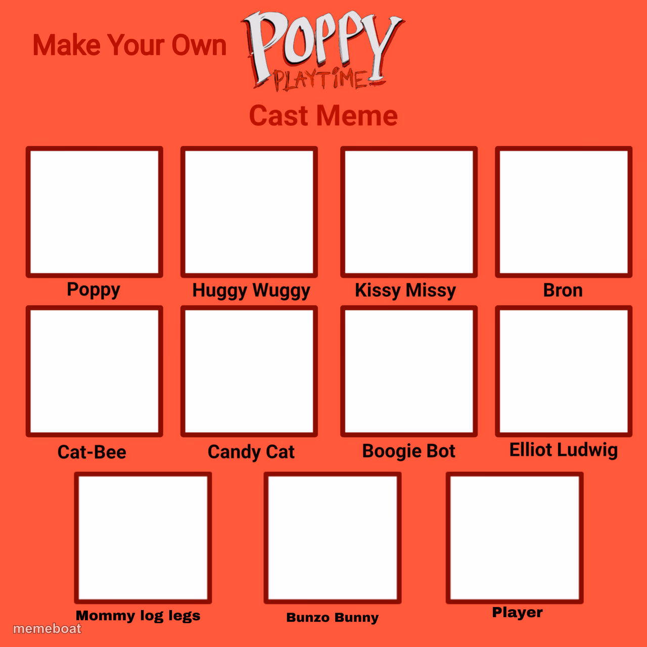 poppy playtime cast meme - meme generator image preview