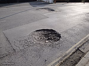 Pothole Season - meme generator image preview