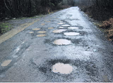 potholes