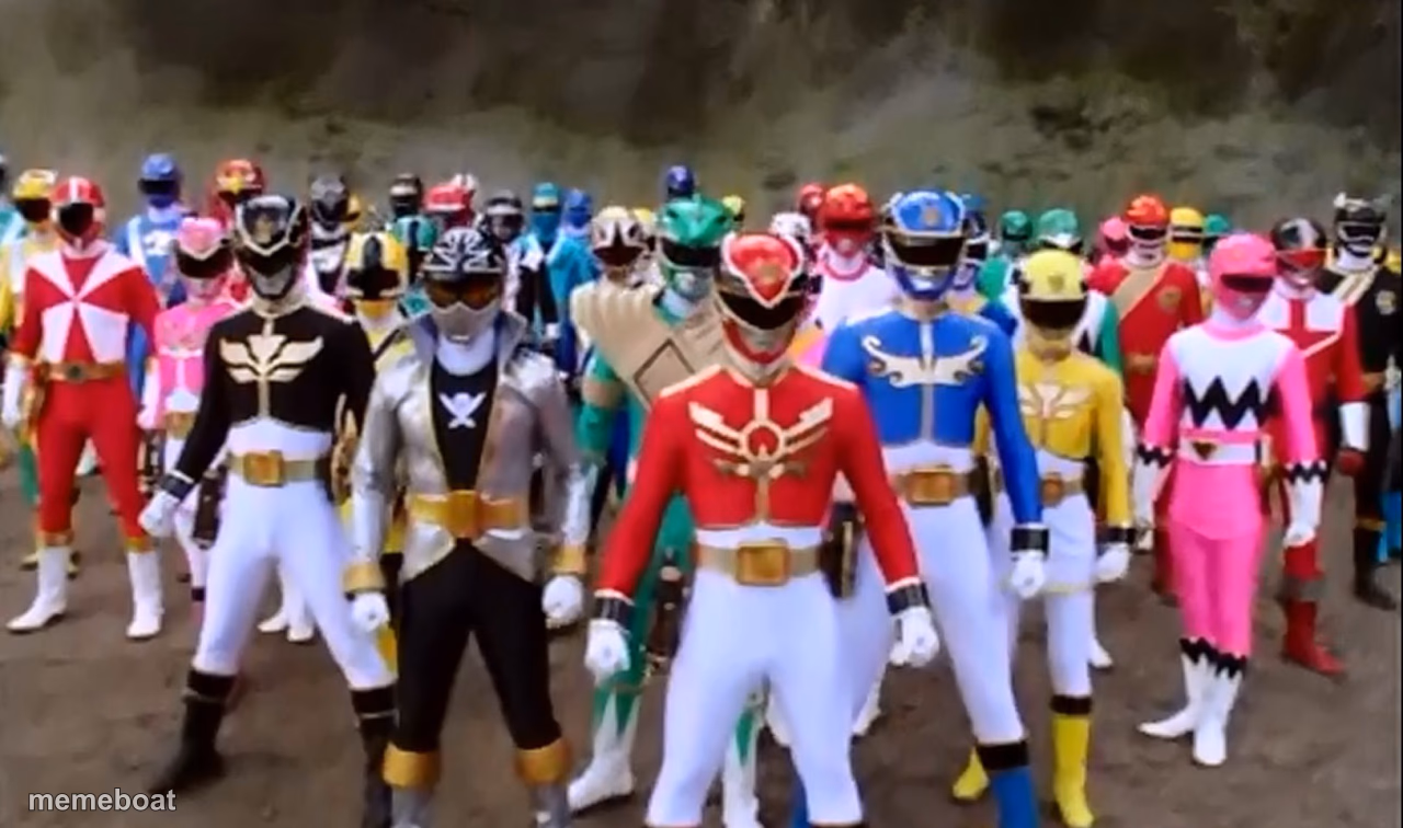 power Rangers - meme generator image preview