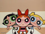 Powerpuff girls are mad at who?